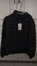 京东京造【air+零压排骨羽绒】轻薄羽绒服男外套冬90鸭绒立领 曜石黑L 实拍图