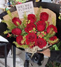 百花馆情人节礼物鲜花小时达玫瑰花满天星真花束生日送女友表白同城配送 【初心不负】11朵红玫|JD268 实拍图