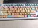 狼蛛（AULA）F87ProV2客制化无线机械键盘电竞游戏专用  蓝牙/2.4G/有线三模连接全键热插拔gasket结构办公键盘 F87ProV2超神版【流星冰淇淋轴】主题热升华 实拍图