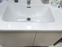 九牧（JOMOO）浴室柜陶瓷一体盆卫生间洗脸盆柜组合洗手盆卫浴洗漱台A2741升级 基础款 镜背美妆收纳 淡藕80cm 【无龙头】 实拍图
