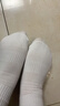 雅鹿【100%新疆棉】袜子男中筒袜抗菌秋冬季纯色防臭棉袜 【白色10双】雅鹿专柜正品 10双 实拍图