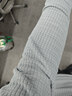 黑冰男款抗菌轻量舒适保暖1/2拉链抓绒衣保暖打底男装 FAF1101 灰色 L 实拍图
