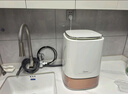 美的（Midea）波轮洗衣机全自动 带烘干洗烘一体 0.5KG 迷你内衣懒人洗衣机 MND5V6ADE 以旧换新 实拍图