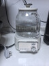美的（Midea）花漾0胶水全玻璃养生壶 多功能煮茶壶 母婴烧水壶 恒温电热水壶 全自动一体煮茶器1.2L YS12B302J 实拍图