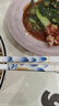 双枪家用陶瓷筷子食品接触级抗菌防霉 西湖烟雨10双 高档礼盒装 实拍图