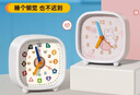 码仕闹钟儿童学生创意小时钟简约方形指针夜光贪睡懒人夜灯桌面床头钟C301-6十二生肖开学季 实拍图