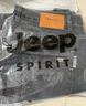 JEEP SPIRIT吉普牛仔裤男秋冬季韩版潮流裤子男士直筒修身男裤 蓝灰 36 实拍图