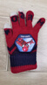 迪士尼儿童手套冬季加绒保暖男童蜘蛛侠半指翻盖男孩宝宝小孩冬 实拍图