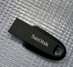 闪迪（SanDisk）128GB USB3.2 U盘 CZ550黑色 读速100MB/s 安全加密 数据恢复 学习办公电脑车载 高速大容量优盘 实拍图