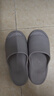 优调拖鞋男足弓支撑居家防臭夏季浴室洗澡防滑情侣拖鞋女 陨石灰40-41 实拍图