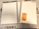 得力（deli） 线圈本b5笔记本文具日记本子简约大学生考研练习本螺旋本大号加厚笔记本本子记事本错题摘抄 B5横线/2本装【共320页】 实拍图