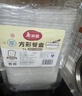 美丽雅一次性饭盒方形1000ml*30套 快餐打包盒带盖食品级便当野餐盒 实拍图