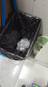 威佳黑色垃圾袋加厚60L50只平口酒店环卫物业垃圾袋中号塑料袋 70*90cm双面3丝 实拍图