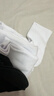 棉十三袜子男中筒秋冬季男袜新疆棉10A抗菌防臭纯色黑白色长袜运动风7双 实拍图