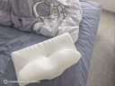 贝·曲宝贝曲宝 3-18岁儿童枕护脊成长深睡侧睡趴睡慢回弹记忆棉枕 净月白 A类 单只 高枕 8cm ：身高150cm以上 实拍图
