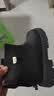 红蜻蜓童鞋秋冬季女童软底儿童棉鞋皮靴子二棉保暖短靴Q54BM067黑色36 实拍图