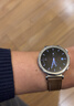 威千图适用华为手表GT6/GT5/5pro/GT4/WATCH5手表表带真皮时尚男女生41/42mm丨18MM接口【银扣棕色】 实拍图