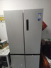 美的（Midea）505L十字门冰箱双系统双循环净化保鲜大容量一级能效风冷无霜谷雨灰以旧换新MR-531WSPZE国家补贴 实拍图