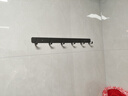 虎先森挂钩免打孔卫生间衣帽架排钩衣服墙上门后厨房浴室粘钩毛巾挂衣钩 实拍图
