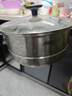 爱仕达（ASD）蒸锅双层不锈钢蒸锅 家用炖蒸煮一体汤锅26CM大容量蒸笼QVL1526WG 实拍图