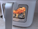 美的（Midea）新风炎烤空气炸锅0氟涂层2025年新款双热源免翻面 双可视大视窗空气炸锅蒸烤一体6.5L送礼 KZC6521 实拍图