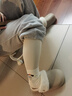 蕉内热皮302++保暖内衣男女士棉感套装7A抗菌秋衣秋裤抓绒加厚秋冬季 【女士】燕麦奶 M 实拍图