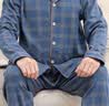 俞兆林睡衣男士中老年春夏四季棉质长袖爸爸休闲大码可外穿家居服套装 实拍图