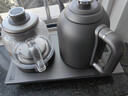 开品全自动双壶上水纯钛电热水壶茶台1.5升恒温24小时烧水壶 玻璃烧水壶茶具套装 嵌入式电茶炉一体机 1.5L 【双上水 钛壶】20X37CM 煮茶烧水 实拍图