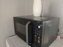 美的微波炉烤箱一体机 23L容量  变频一级能效 平板易清洁多大功率 1000W烧烤光波速热 C30 【更省电】 实拍图