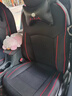 博紫汽车座套四季通用全包围坐垫专车定制布艺座垫大众宝来帕萨特速腾 标准版-黑色【布艺款全包围原车纹路定制】 实拍图