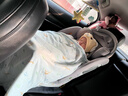 纽可莱 NEWCIRI儿童安全座椅汽车用0-6-12岁 i-Size认证 婴儿宝宝车载可坐可躺 皓月灰【全球展览版】（优质记忆棉+EPP抗震材质） 实拍图