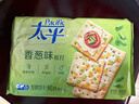 太平苏打饼干营养美味香葱味400g易消化含膳食纤维休闲零食早餐下午茶 实拍图