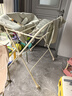 babycare尿布台多功能可折叠新生儿护理台抚触洗澡便携婴儿床-温特绿 实拍图