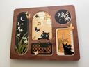 集简季中古风电表箱装饰画配电箱挂画猫咪遮挡餐厅多媒体开关盒壁画 实拍图