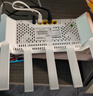 Tenda腾达路由器【千兆WiFi6+穿墙王】无线AX3000信号增强家用放大器Mesh限时补贴金榜一名云霄白立式 实拍图