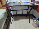 奥伦福特  电脑桌台式家用电竞游戏桌办公书桌简约书房写字桌子 碳纤维纹路单桌-80*60 升级款电竞桌 实拍图