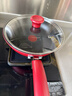特福（Tefal）平底锅家用牛排不粘煎锅少油烟有钛煎饼锅电磁炉燃气灶通用24cm 实拍图