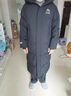 鸭鸭王一博同款冰壳系列3.0pro羽绒服男女长款过膝25冬季新款极寒外套 YE5B000656A黑色3.0 M (建议115-135斤) 实拍图