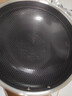 炊大皇炒锅有钛0氟不粘锅316L不锈钢不粘平底炒锅32cm 实拍图