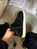 度茵初冬季手工棉鞋男加绒保暖老奶奶休闲厚底防滑中老年妈妈居家用棉鞋 黑色泡沫底 39 适合37码脚穿 实拍图