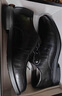 海澜之家HLA皮鞋男士商务休闲秋冬德比正装鞋子男H135/H171 黑色40 实拍图