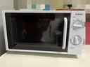 格兰仕（Galanz）平板式小型家用微波炉20升700W精准温控旋钮操作更便捷DG(S0) 实拍图