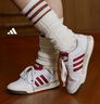 adidas ENTRAP美式校园风运动少年感复古篮球风板鞋男女阿迪达斯   白色/红色   42 实拍图