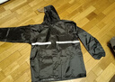 乐优佰易 反光成人雨衣套装分体式 C牛津布单帽檐 XXL 防暴雨含雨裤骑车交通 实拍图