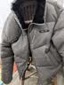 GXG男装棉服夹克外套2024年冬季新品 灰色 175/L 实拍图