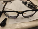 蔡司（ZEISS）镜片可选近视眼镜男女变色防雾防蓝光辐射平光镜木纹腿大框配度数 1.61德国清底蓝膜防蓝光0-600度 实拍图