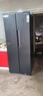 上菱447升对开门冰箱双开门 宽70厘米一级能效变频风冷家用电冰箱以旧换新BSE447PWL 实拍图
