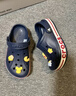 卡骆驰洞洞鞋贝雅卡骆班轻便耐磨一脚蹬休闲鞋|205089 深蓝/辣椒红-4CC 40 (250mm) 实拍图