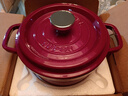 苏泊尔SUPOR 珐琅锅汤锅22cm铸铁锅炖锅酒红ET22MF01-R  实拍图