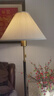 Paulmann P德国柏曼落地灯Yves 暖光灯客厅卧室氛围胡桃木杆复古立式灯具 实拍图